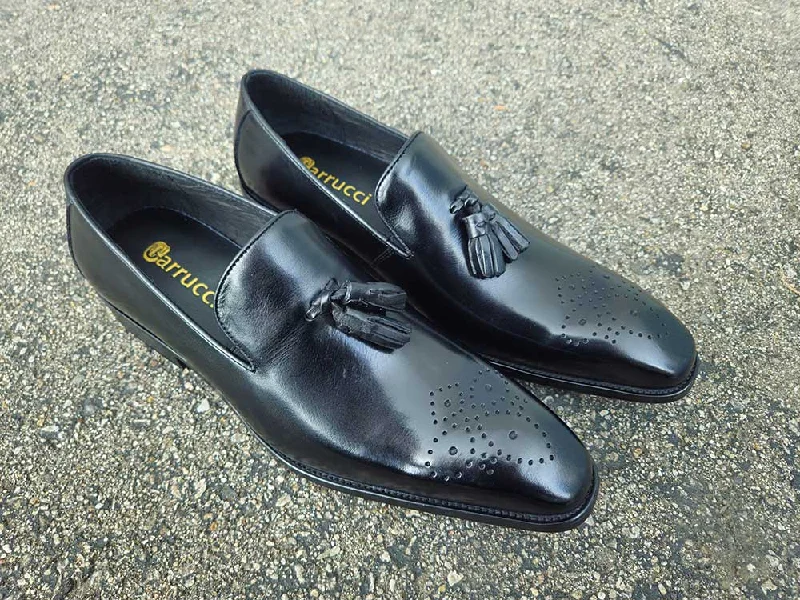 Rich Texture Burnished Wholecut Tassel Loafer