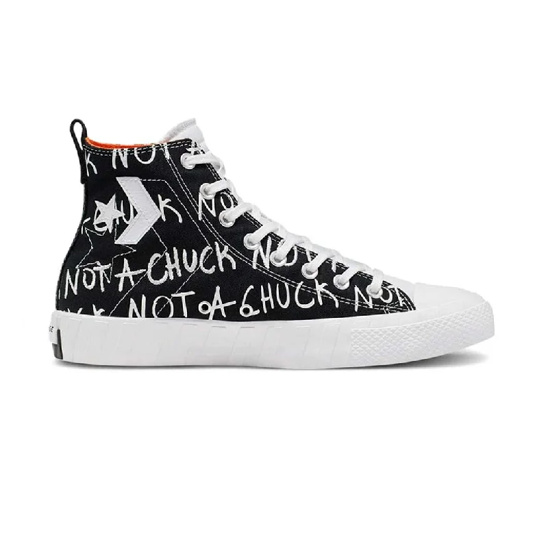 Minimal Aesthetic Converse - Unisex UNT1TL3D High Top Shoes (166502C)