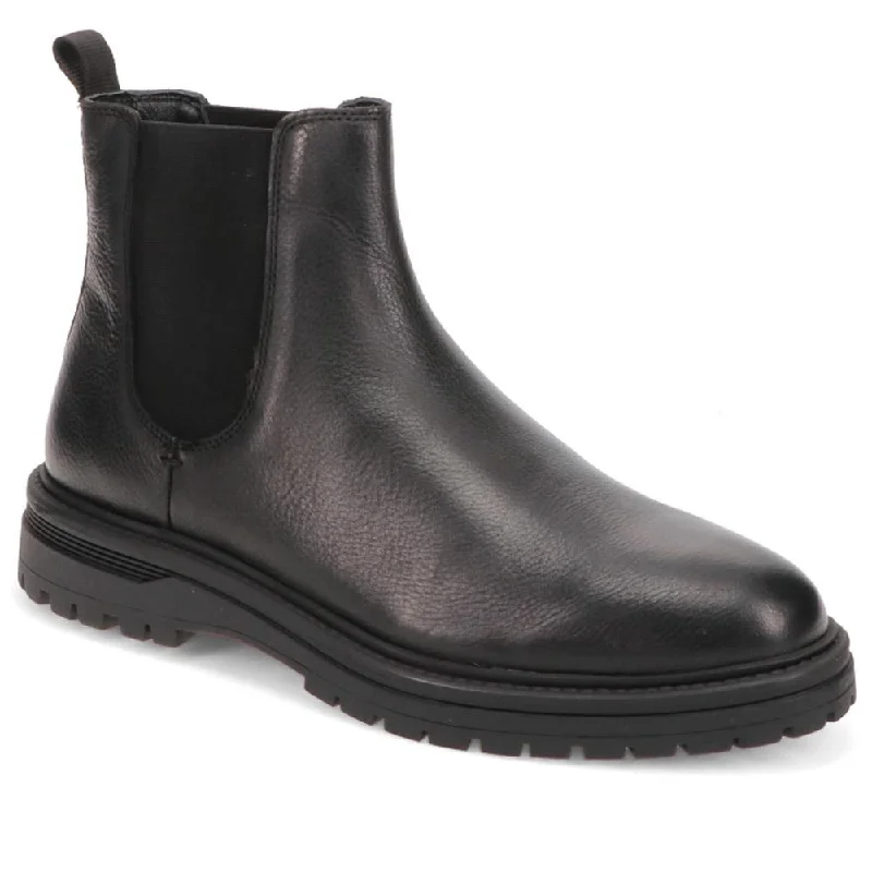Luxe Influence Ethan Casual Leather Ankle Boots - ETHAN / 326 399