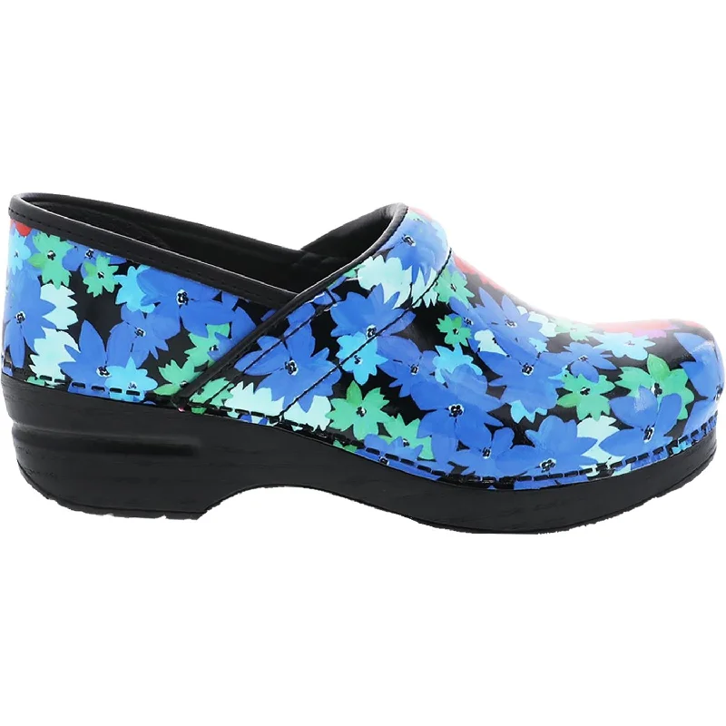 Stylish Detailing Women's Dansko Twin Pro Flowers Patent