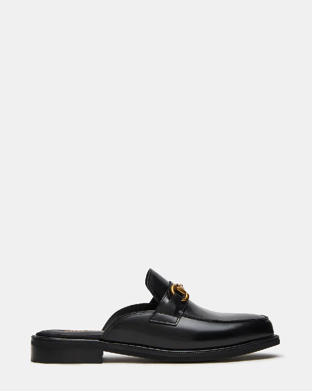 Retro Vibes WASSTI BLACK LEATHER