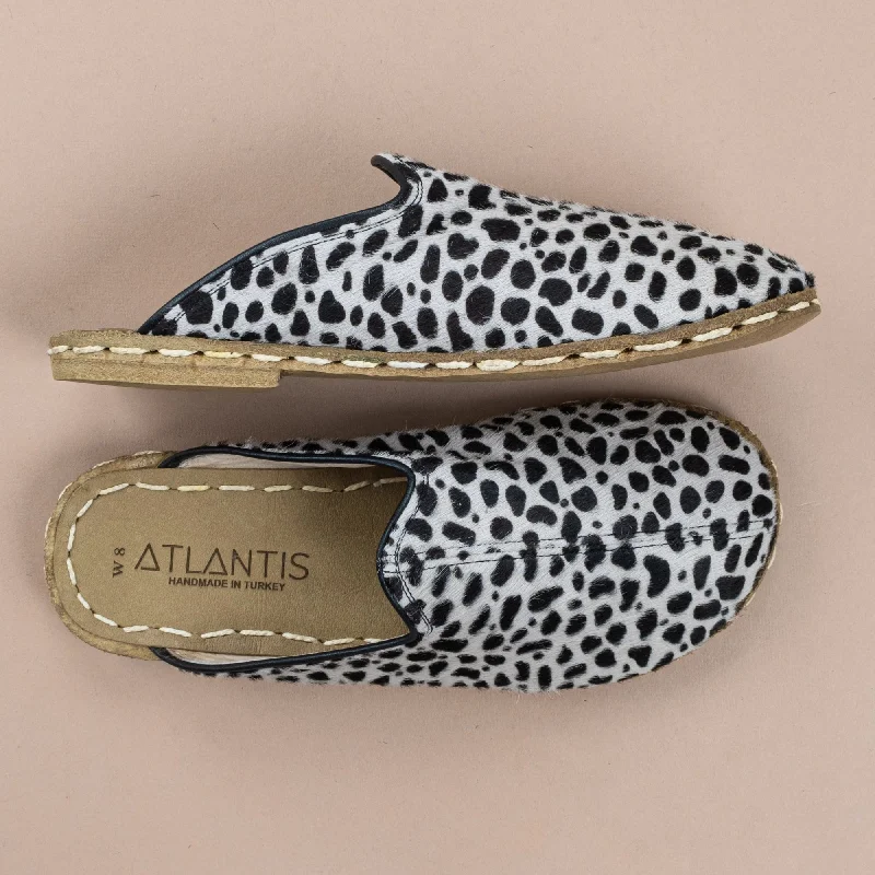 Opulent Appeal Men's Polka Dots Barefoot Slippers