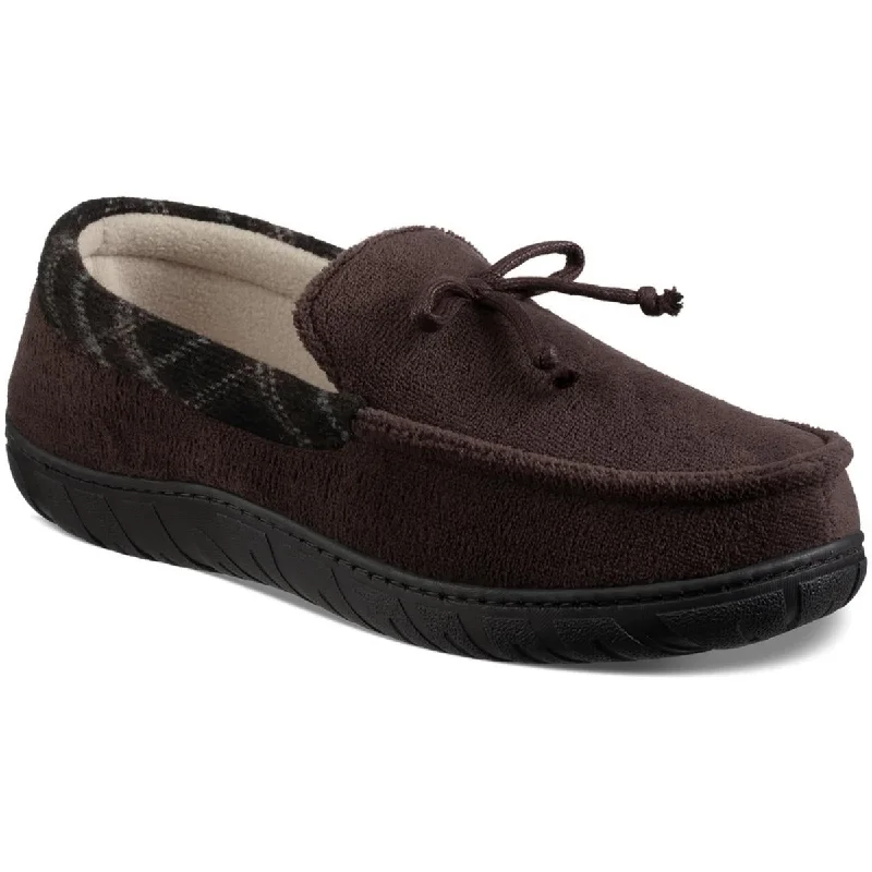 Timeless Allure Totes Mens Faux Suede Slip On Loafer Slippers