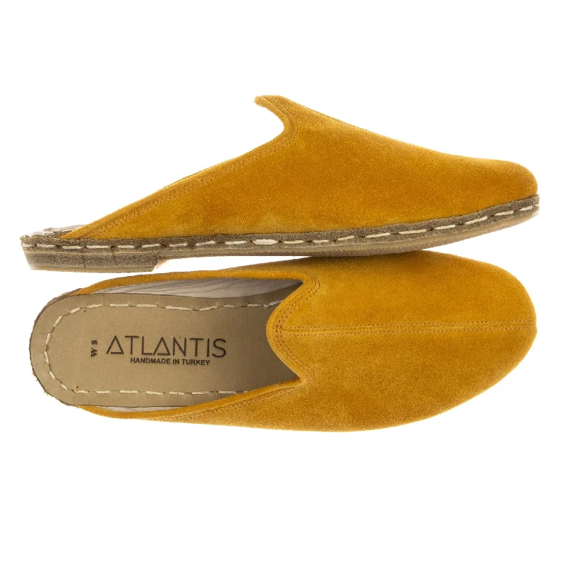 Runway Ready Men's Yellow Slippers
