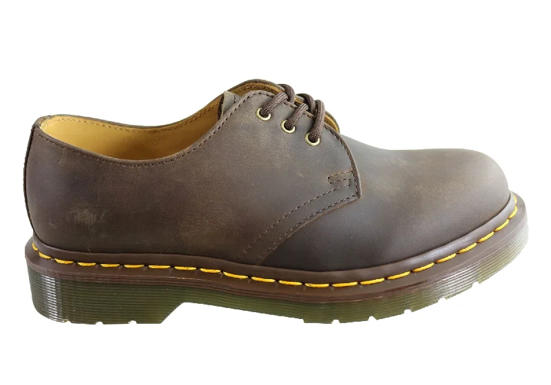 Statement Piece Dr Martens 1461 Gaucho Crazy Horse Lace Up Comfortable Unisex Shoes
