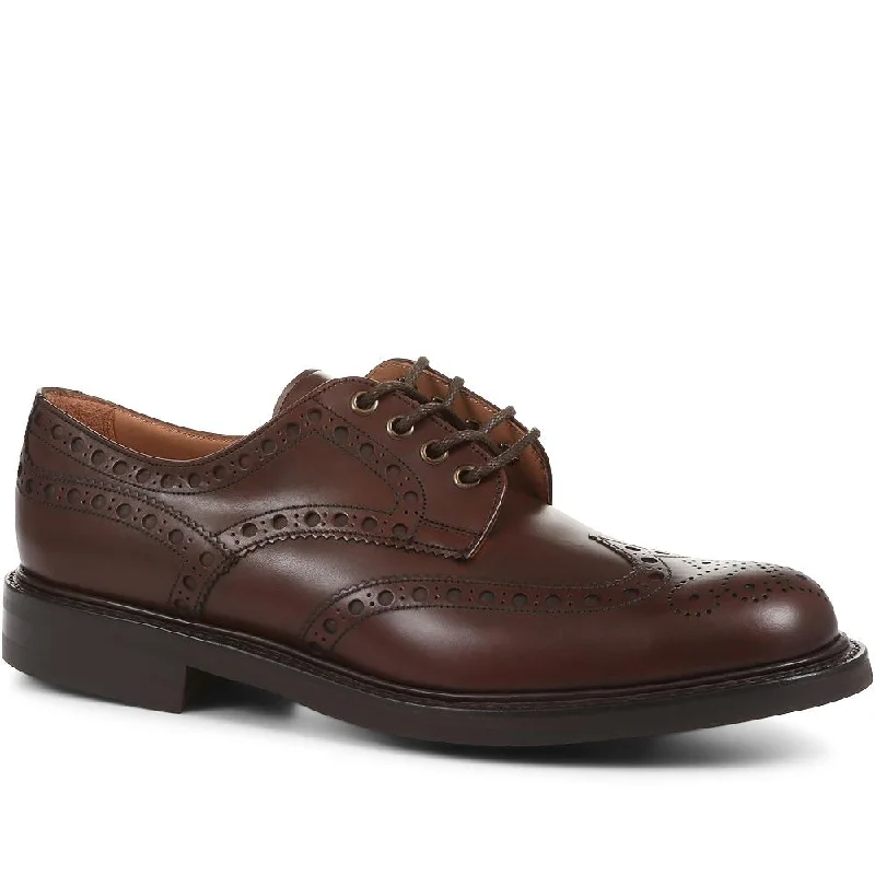 Luxe Craftsmanship Stratford Leather Derby Brogues - STRATFORD / 321 165