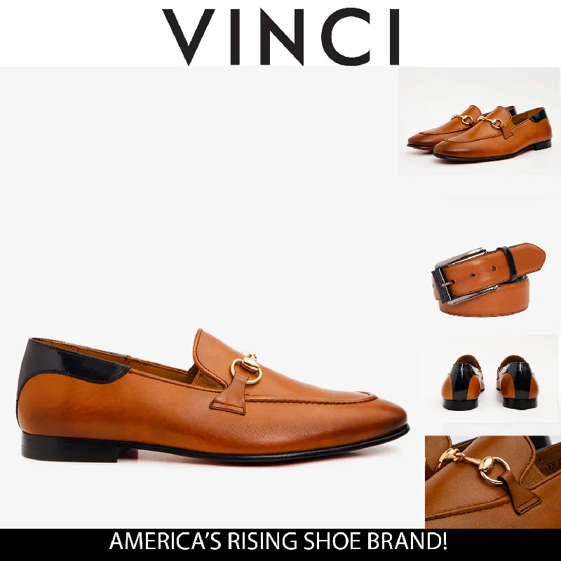 Sumptuous Finish The Maratea Brown Leather shoe Bit Loafer Men Shoe