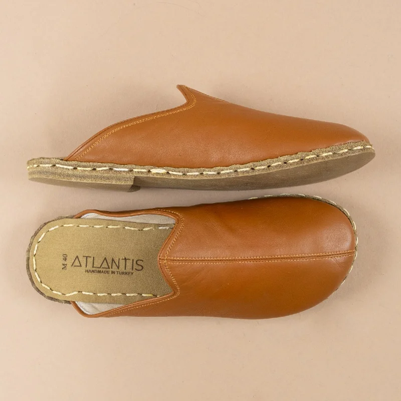Everyday Chic Men's Cocoa Barefoot Slippers