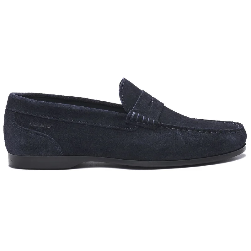 Subtle Glamour Byron Suede - Navy Blue