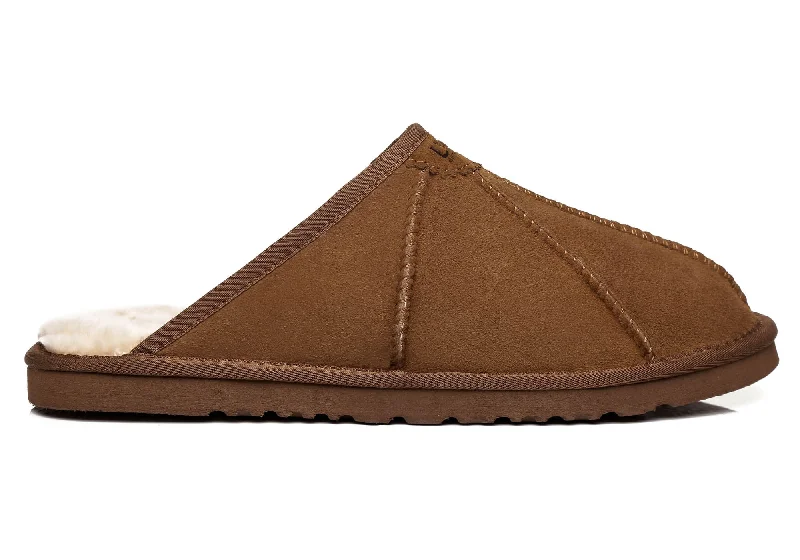 Fashion Focused UGG Australian Shepherd Comfort Unisex Rafael Open Back Slippers