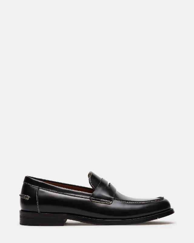 Couture Inspired NATAN BLACK LEATHER