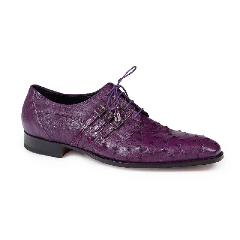 Ultra Sleek Mauri Donatello 4820 Men's Shoes Purple Ostrich & Ostrich Leg Oxfords (MA4630) Ultra Sleek Mauri Donatello 4820 Men's Shoes Purple Ostrich & Ostrich Leg Oxfords (MA4630)