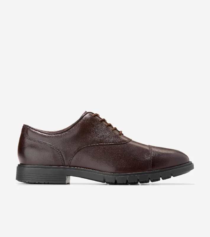 Contemporary Chic Men's GrandFlex Dress Cap Toe Oxford