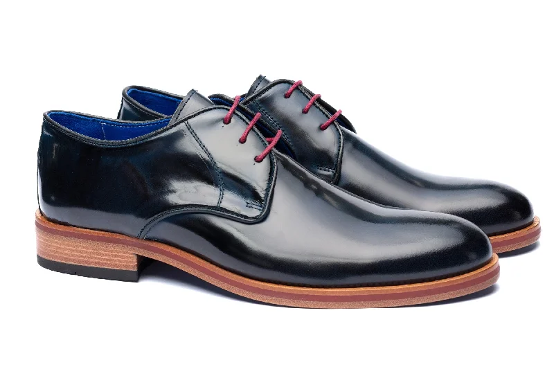 Stylish Accent The Wellington Shoes - Navy