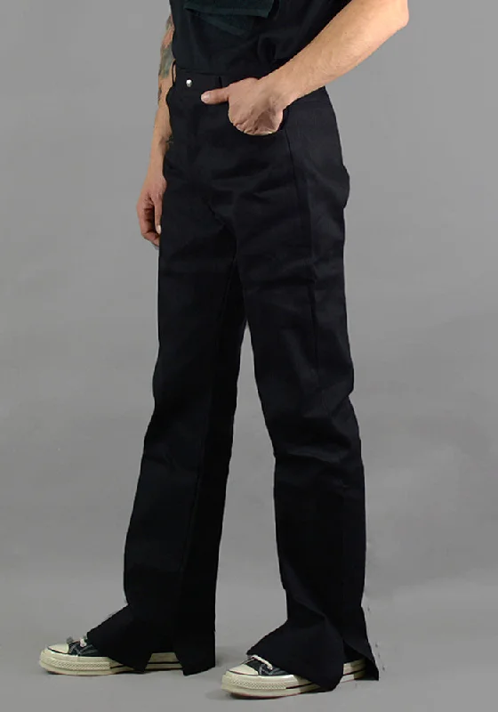 AFTER HOMEWORK PEDRO CLASSIC BLACK DENIM PANTS