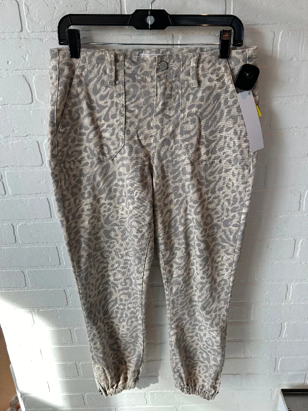 Pants Joggers By Paige In Cream & Grey, Size: 6