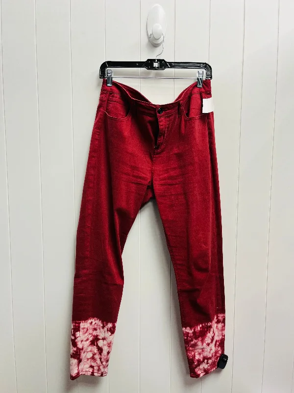 Pants Other By Baccini In Red, Size: 10