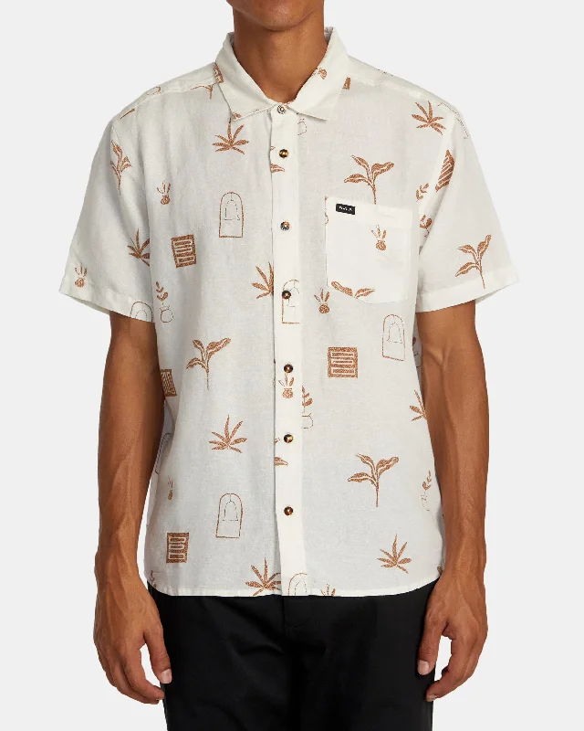 Artifacts Short Sleeve Shirt - Ecru