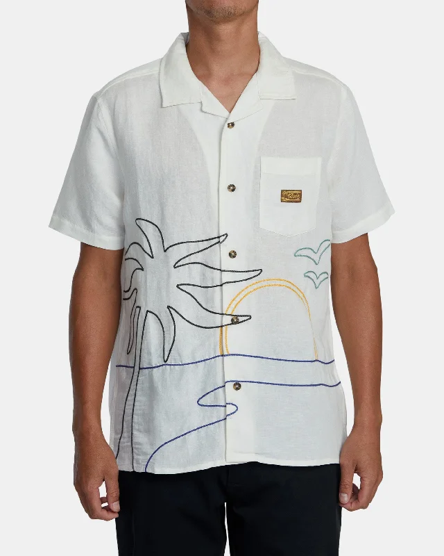 Crescent Bay Short Sleeve Shirt - Natural