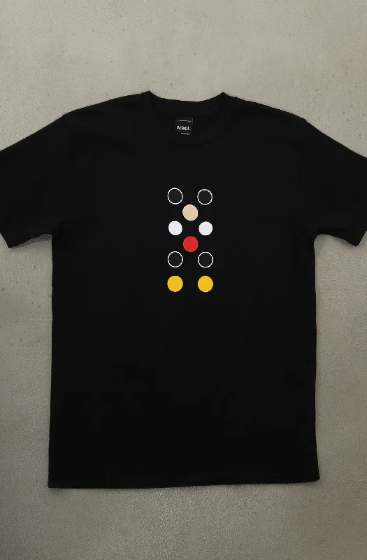 Dot Matrix II (Men's Black Tee)