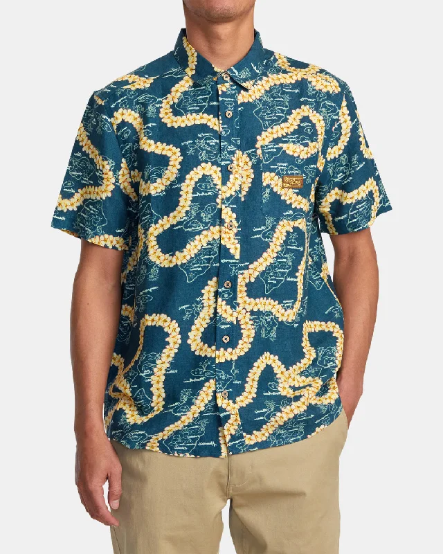 Exotica Short Sleeve Shirt - Duck Blue