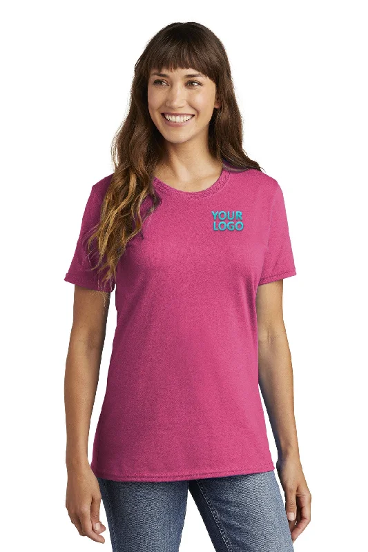 Port & Company Ladies Customized Core Cotton Tee's, Sangria