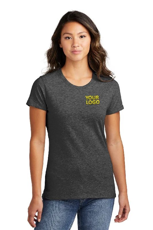 Port & Company Ladies Fan Customized Favorite Tee's, Dark Heather Grey