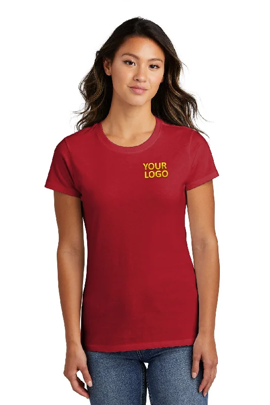 Port & Company Ladies Fan Branded Favorite Tee's, Team Cardinal