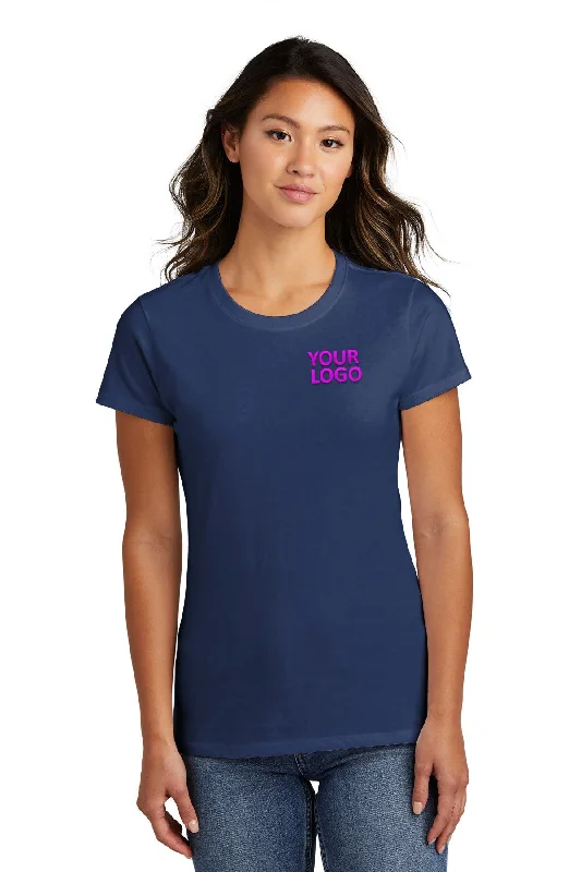 Port & Company Ladies Fan Custom Favorite Tee's, Team Navy