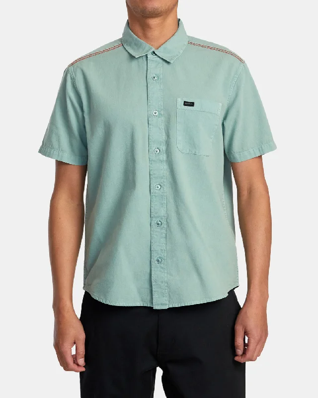 PTC Woven II Short Sleeve Shirt - Granite Green