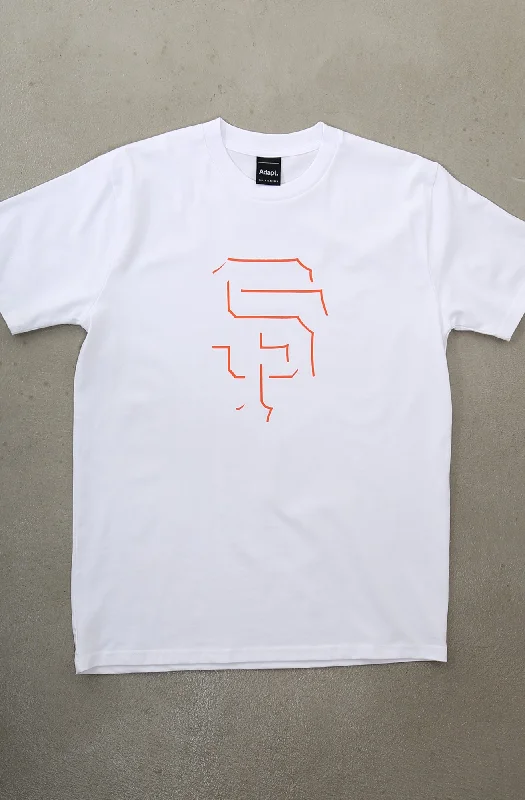 SF Eclipse (Men's White/Orange Tee)