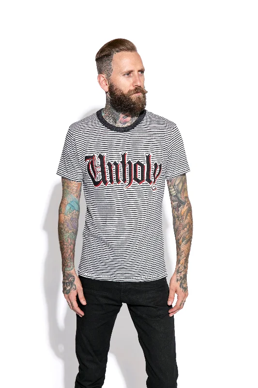 Unholy - Striped Tee