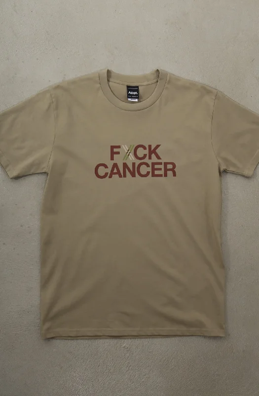 Xavier Echon x Adapt :: FXCK CANCER (Men's Safari Tee)