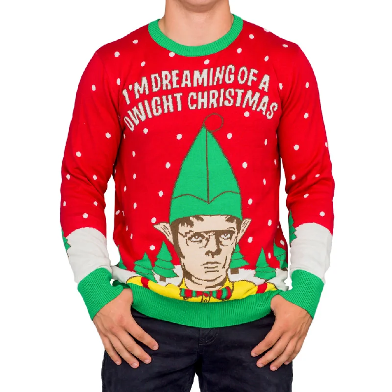 I'm Dreaming of a Dwight Christmas Ugly Christmas Sweater